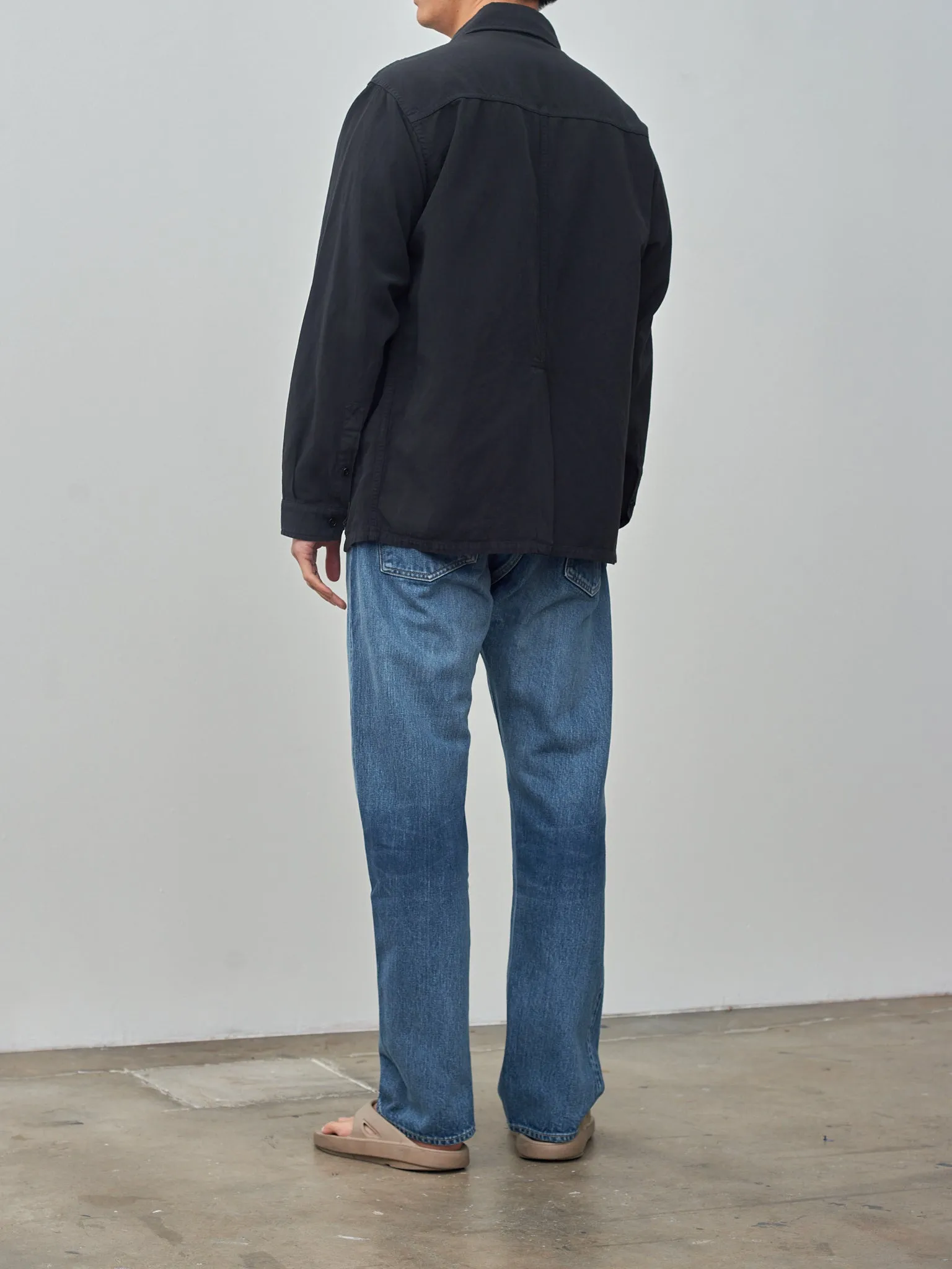 Safari Shirt Jacket - Black