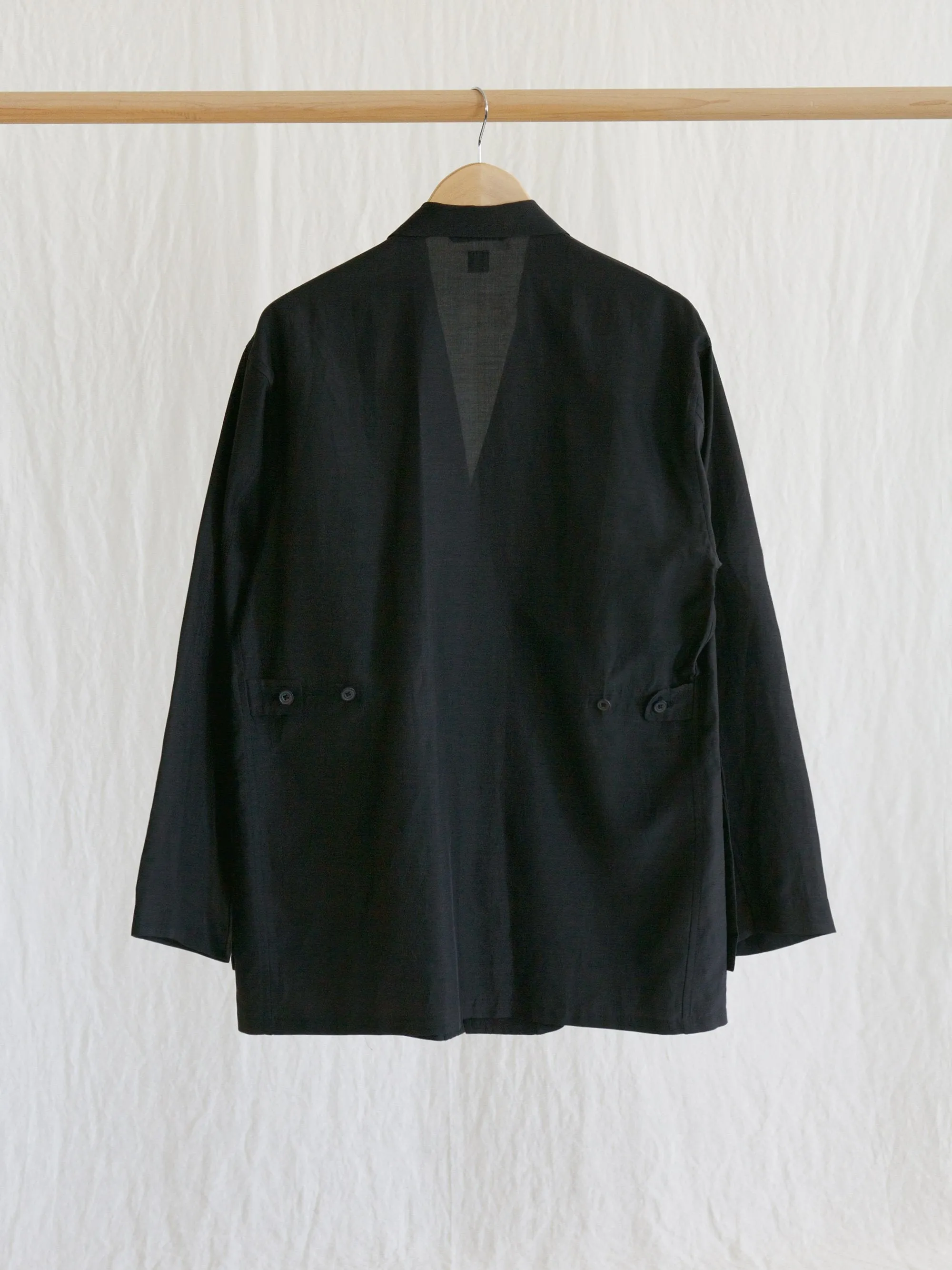 Safari Shirt Jacket - Silk Li / Co Black