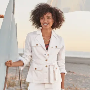 Safari Wonder Linen Jacket, Petite