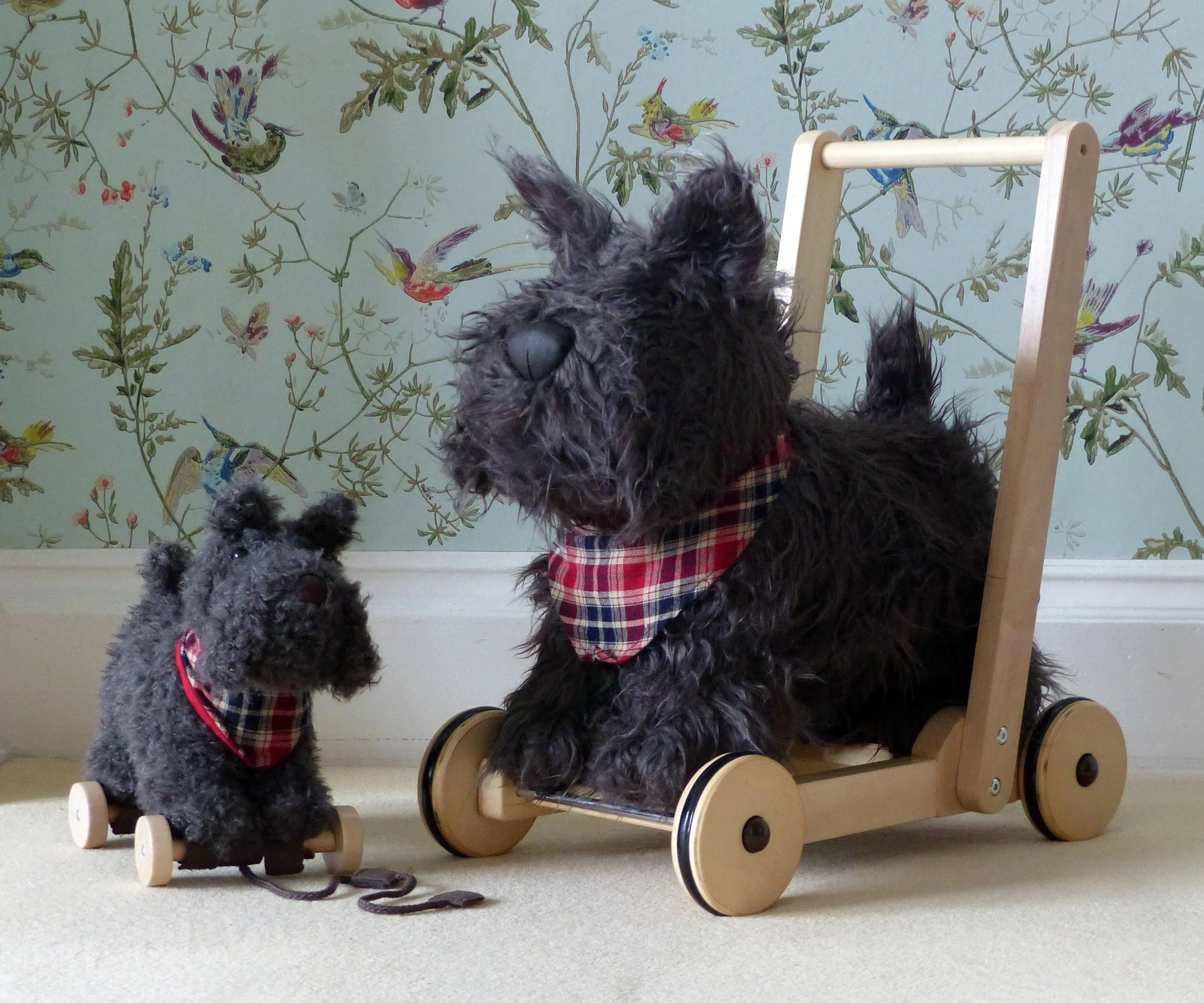 Scottie Dog Pull Along by Little Bird Told Me