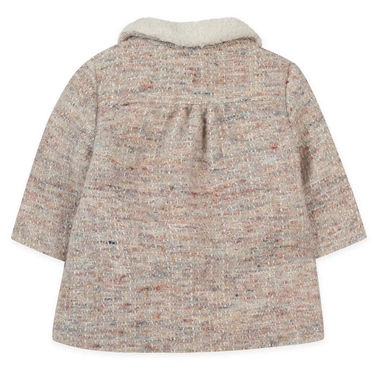 TARTINE ET CHOCOLAT Collared Baby Pea Coat