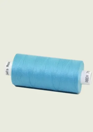 Turquoise -Moon Thread 1000yds by Coats, Superb Value