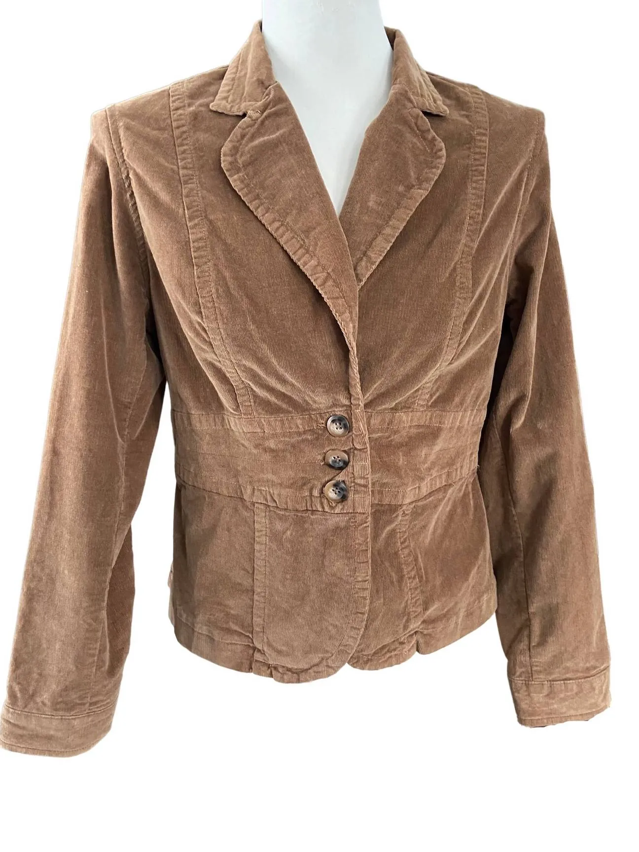 Warm Spring Brown Corduroy Jacket