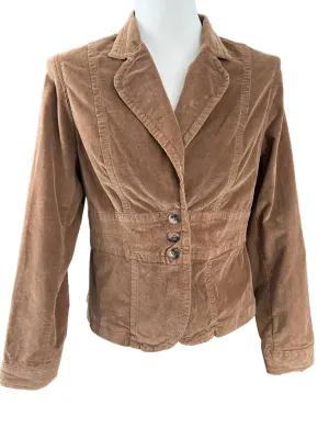 Warm Spring Brown Corduroy Jacket