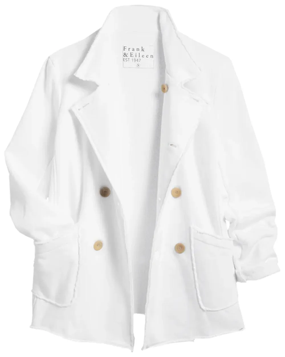 White Belfast English Peacoat