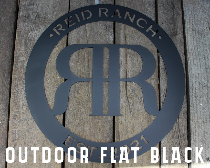 Your Own Custom Brand! Custom Metal Cattle Brand Sign - Ranch - Farm - Personalized Gift - Family Name Sign - Family Homestead - Farmhouse Signs - Wall Art