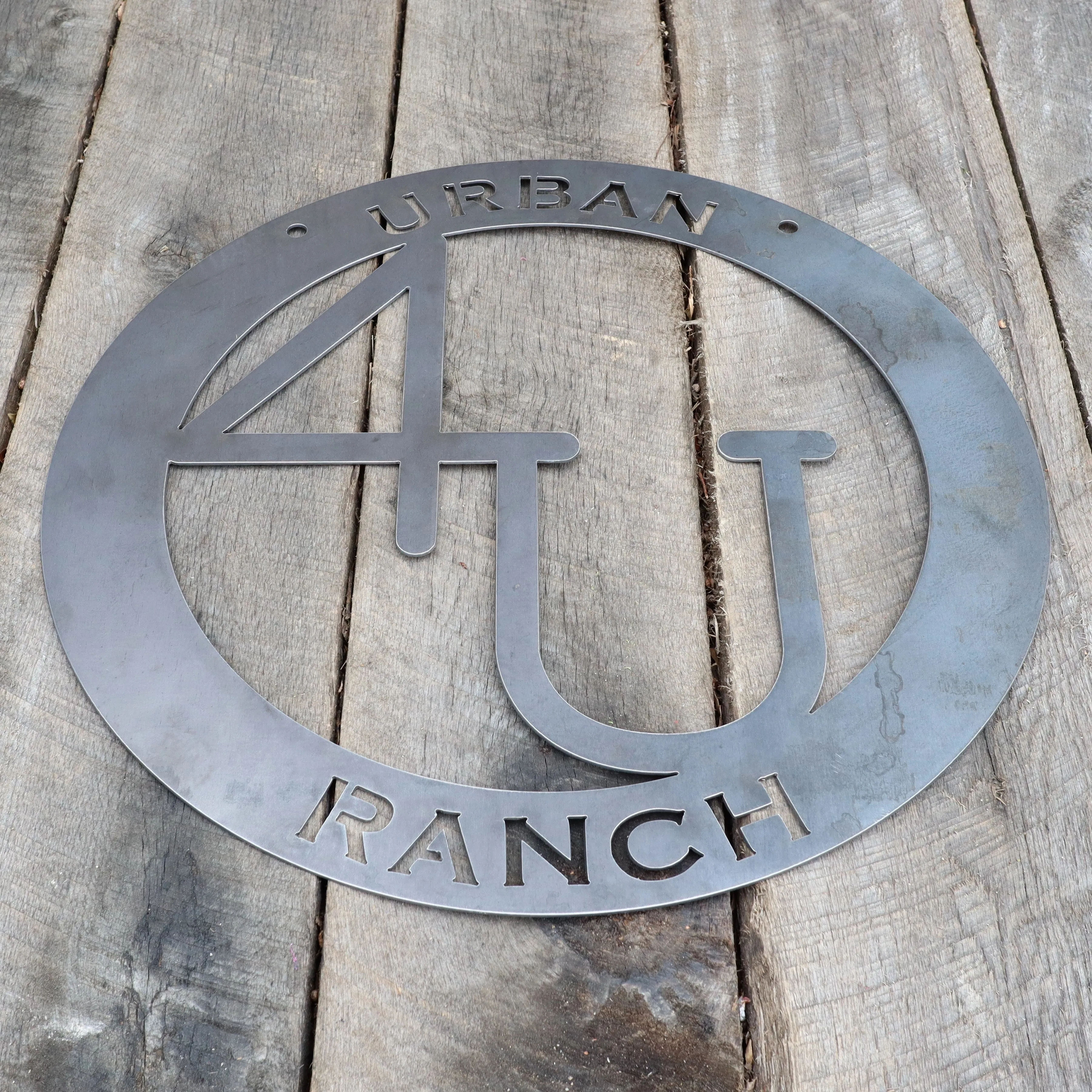 Your Own Custom Brand! Custom Metal Cattle Brand Sign - Ranch - Farm - Personalized Gift - Family Name Sign - Family Homestead - Farmhouse Signs - Wall Art